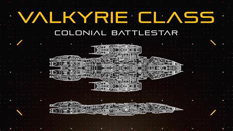 Battlestar Galactica: Valkyrie Class Battlestar | Ship Breakdown - YouTube