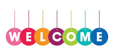 Colorful Welcome Design Template 10925820 Vector Art at Vecteezy