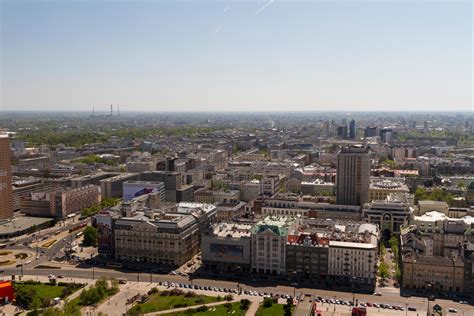 Warsaw skyline with warsaw towers 7663407 Stock Photo at Vecteezy