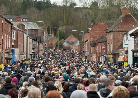 Ashbourne Royal Shrovetide Football | Amusing Planet