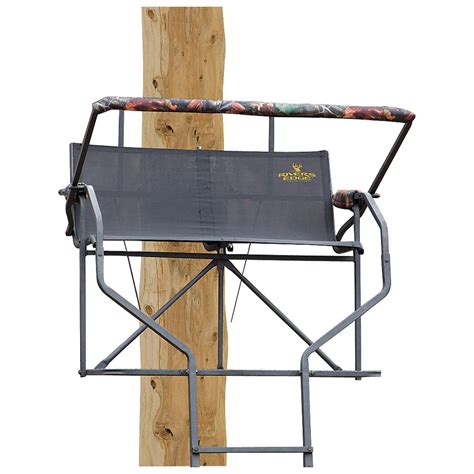 Rivers Edge® Relax™ 2-man Ladder Tree Stand - 294901, Ladder Tree Stands at Sportsman's Guide