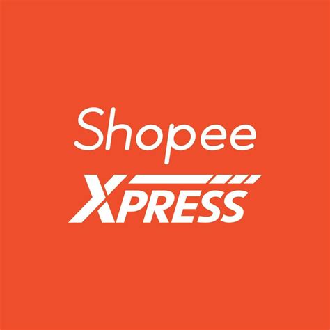 Shopee Xpress logo design banner, Shopee Xpress logo icon with orange background 23860921 Vector ...