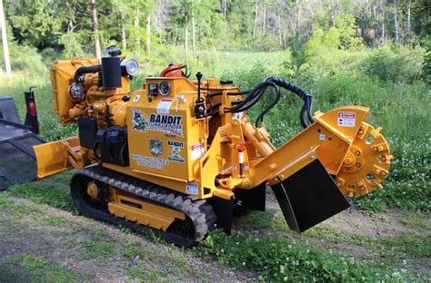 Bandit launches new tracked model 2550 stump grinder