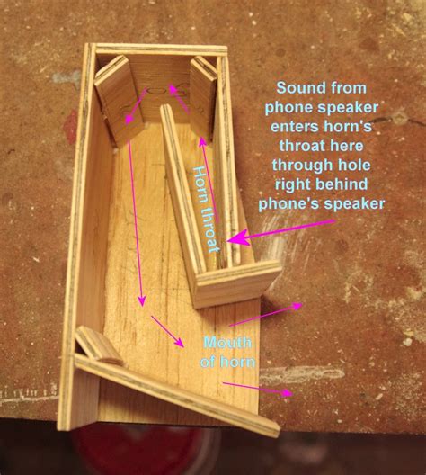 Folded Horn Passive Phone Speaker : 8 Steps (with Pictures) - Instructables