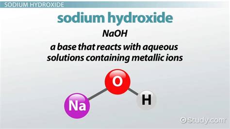 Using Sodium Hydroxide Solution to Identify Metal Ions - Lesson | Study.com