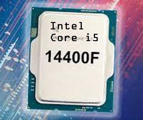 Intel Core i5-14400F CPU LGA1700