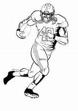 Randy Moss Football Player Coloring Pages Sketch Page sketch template