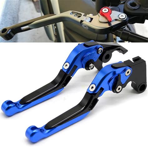 Motorcycle Brakes Lever Clutch Lever Adjustable Foldable brake clutch ...