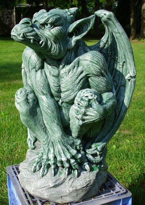 Antique Cast Iron Gargoyles; Set of Two | Dark and Lovely Decor or How I Will Decorate My Castle ...