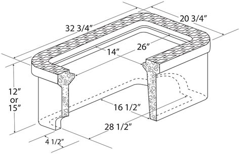 C.H. 2” Concrete Meter Box | Southern Meter Box