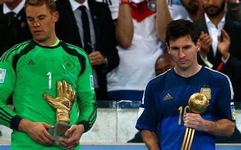 Leo Messi wins the Golden Ball of the 2014 World Cup