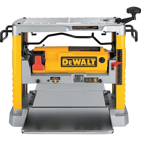 DEWALT Heavy-Duty Planer with 3-Knife Cutter-Head — 12 1/2in. Width Capacity, Model# DW734 ...