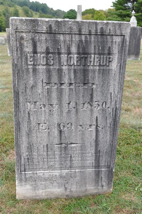 Enos Northrup (1781-1850) - Find a Grave Memorial