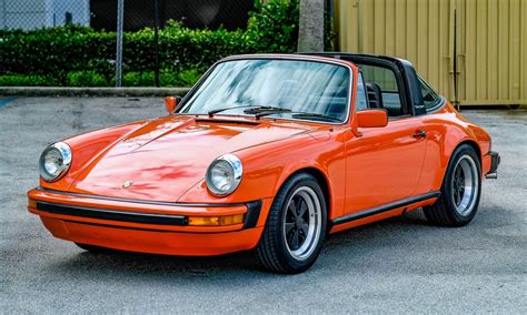 1977 Porsche 911S Targa Euro-Spec Continental Orange | PCARMARKET