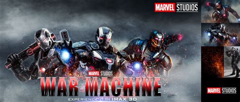 ArtStation - War machine Movie poster