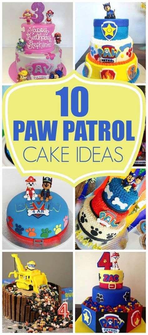 Top 10 Paw Patrol Cake Ideas