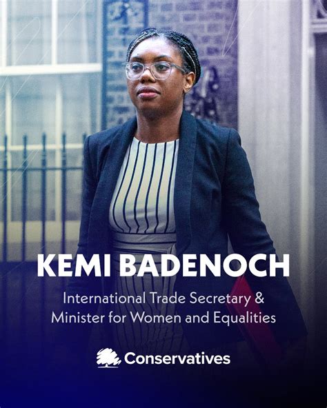 Conservatives on Twitter: "NEW: Kemi Badenoch has been re-appointed as ...