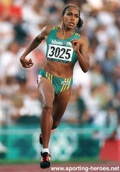 Cathy FREEMAN - 400m silver medal at Atlanta Olympic Games. - Australia