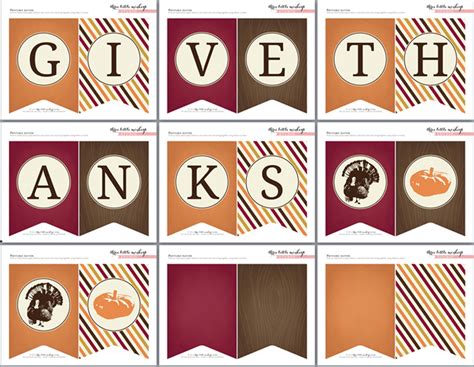 5 Best Images of Give Thanks Banner Printable Free - Tomkat Studio, Thanksgiving Give Thanks ...