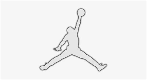 Download Png Download Drawing Jordans Symbol - Jordan Logo Drawing - HD Transparent PNG ...