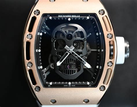 Richard Mille RM052 Skull Tourbillon Rose Gold Limited Edition... for ...