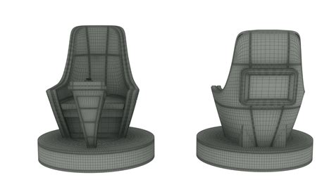 3D The Voice Chair Model - TurboSquid 1717603