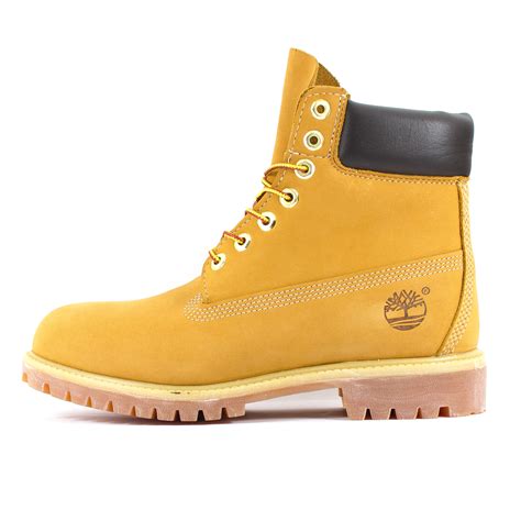 Mens Timberland 6inch Premium Waterproof Wheat Brown Classic Winter Boots Shoes