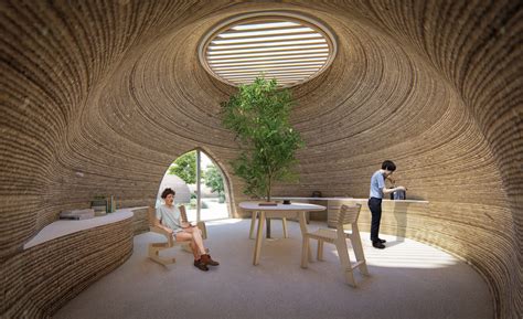 The world’s first 3D printed earthen house - What Design Can Do