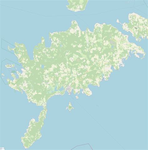 Plattegrond | Saaremaa Lääne-Eesti saarestik | kaart