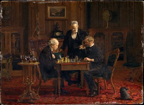 The Chess Player, 1876 - Thomas Eakins - WikiArt.org