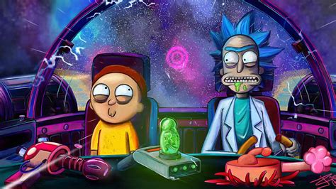 Multiverse Of Rick And Morty Live Wallpaper