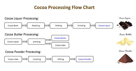 Cocoa Processing Flow Chart (From Bean To Powder) - Cocoa Machinery