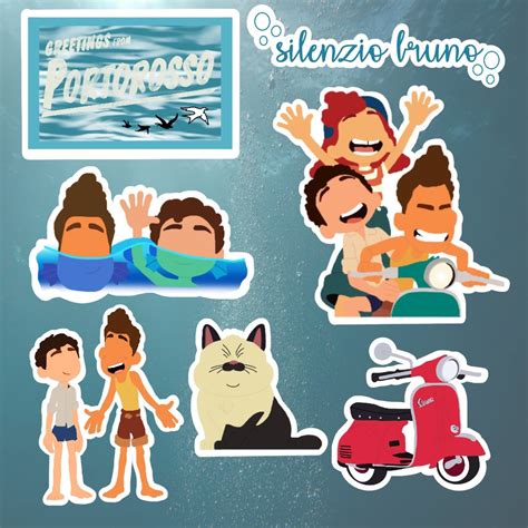 Luca Vinyl Stickers - Etsy