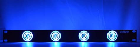 Amazon.com: PROCOOL SL440B / 1U Rack Mount Intake Fan/Blue LED fans/DJ ...