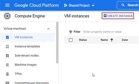 Creating & connecting a compute engine instance with Windows operating ...