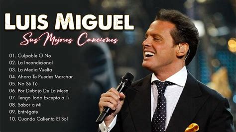 Luis Miguel Greatest Hits - The best hits of Luis Miguel 💖 Beautiful Romantic Songs 💖 - YouTube