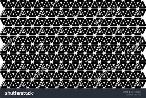 Black White Geometric Pattern Tileable Texture Stock Vector (Royalty ...