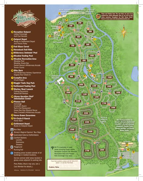 Disney Cabins Fort Wilderness Resort Map – Cabin Photos Collections