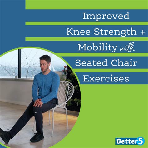 Improved Knee Strength + Mobility with Seated Chair Exercises Digital Class – Better5