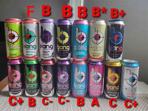 All Bang Flavors: Bang Energy Drink Flavors Ranked (2024)