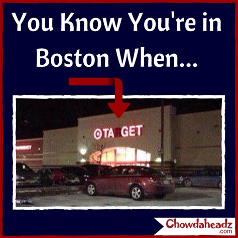 Tahget http://www.chowdaheadz.com/ | Boston strong, Boston accent, New england states