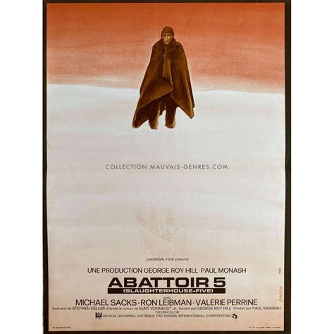 SLAUGHTERHOUSE FIVE French Movie Poster - 15x21 in. - 1972