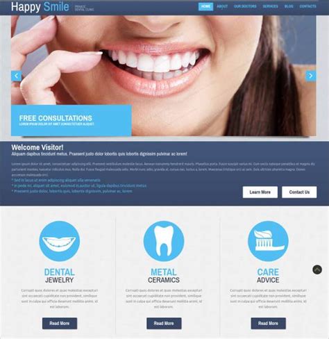 36+ Dental Website Themes & Templates | Free & Premium Templates