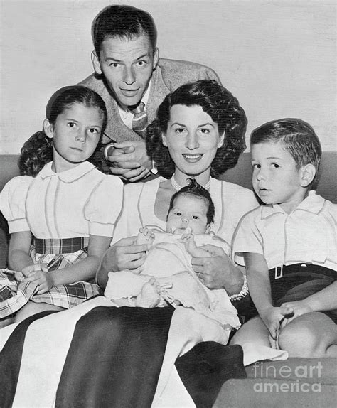 Frank Sinatra With Children Photograph by Bettmann | Fine Art America