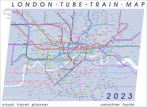 London Tube and Rail maps