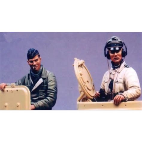 1/16 Resin Model Kit German Soldiers Tank Crew WW2 Unpainted – Model-Fan-Store