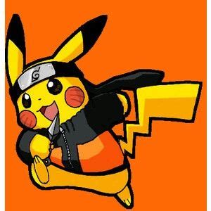 Naruto and Pikachu Crossover | Pikachu drawing, Pikachu art, Pikachu