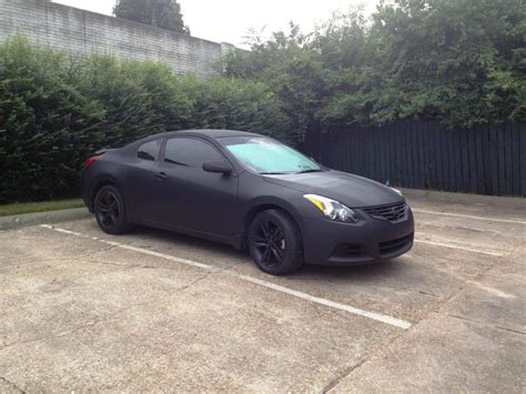 Altima Coupe 2011 PlastiDipped Matte Black - Nissan Forums : Nissan Forum