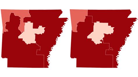 Arkansas redistricting 2022: Congressional maps by district