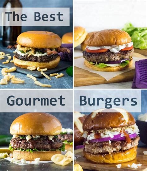 32 Best Gourmet Burger Recipes - Fox Valley Foodie